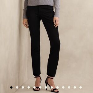 Banana Republic Sloan Slim Black Dress Pants